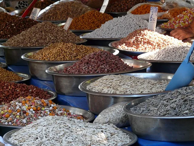 لب وبزر محمّص