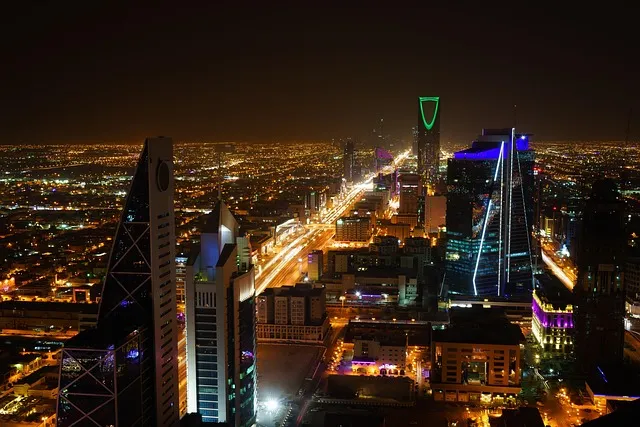 مدينة الرياض ليلاً